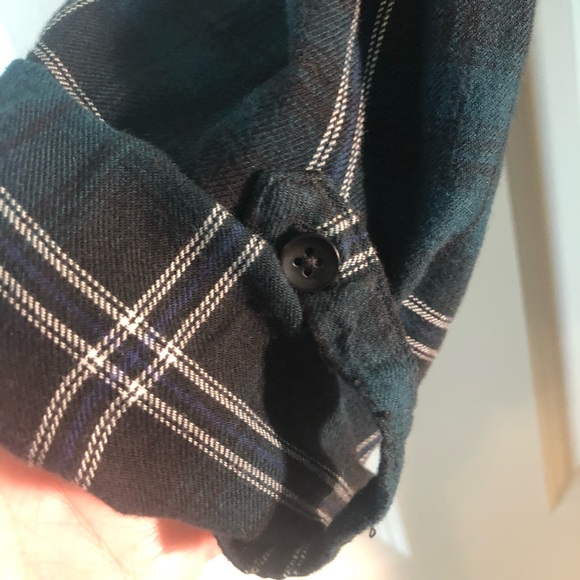 Westport blouse Women’s size large top green fall clothing button down - Picture 8 of 10